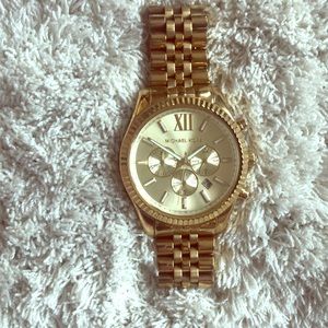 Gold Michael Kors Watch